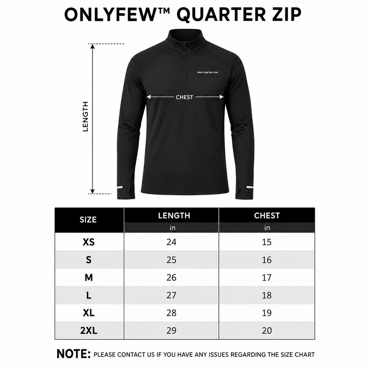 OnlyFew™ Quarter Zip